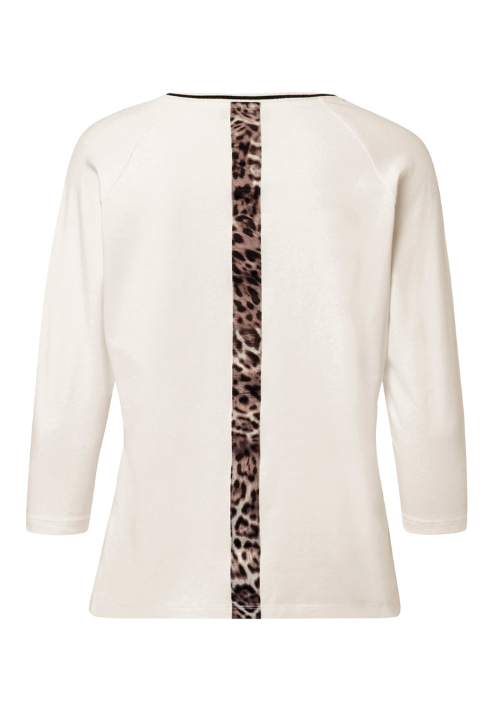 Tuzzi 3/4 Sleeve T-Shirt Ecru