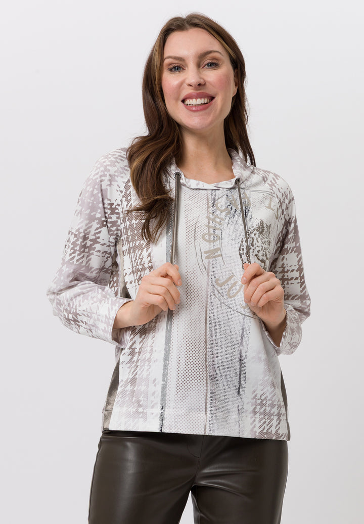 Tuzzi Full Sleeve Sweatshirt Runway Wild