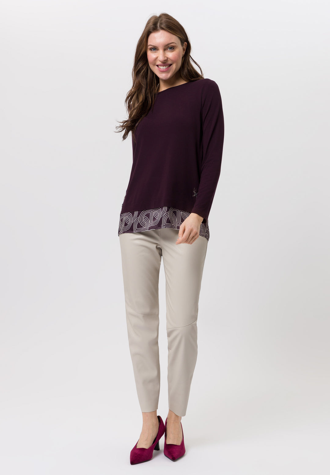 Tuzzi Normal Length Trousers Ivory