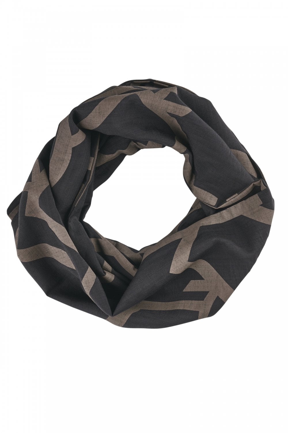 My Soul Graphic Print Loop Scarf