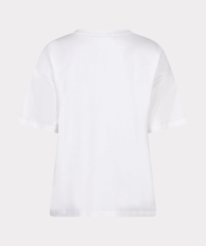 EsQualo Off White Skyline Top
