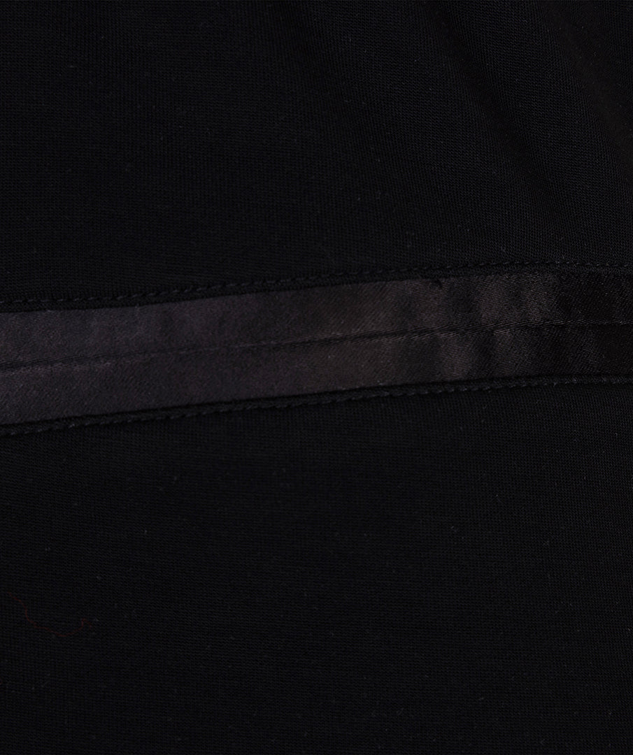 EsQualo Black Trousers Wide Modal