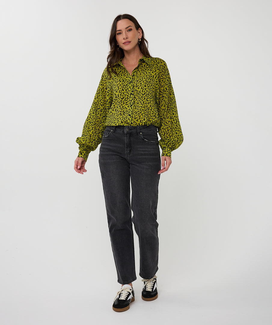 EsQualo Dark Grey Straight Fit Jeans