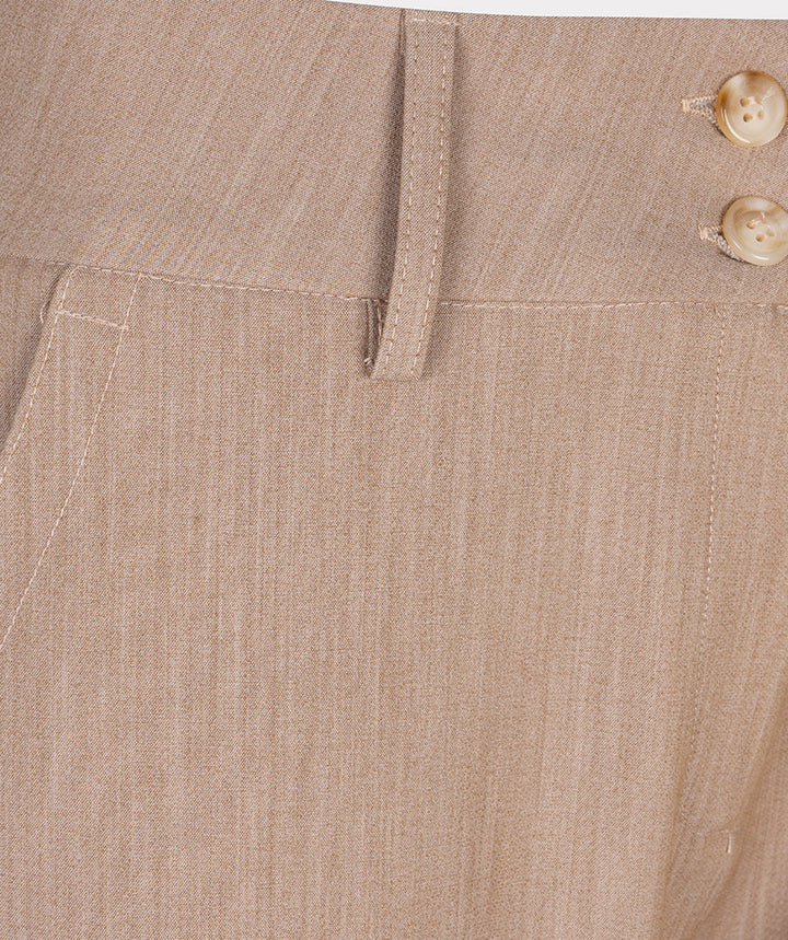 EsQualo Sand Chino Stretch Trousers