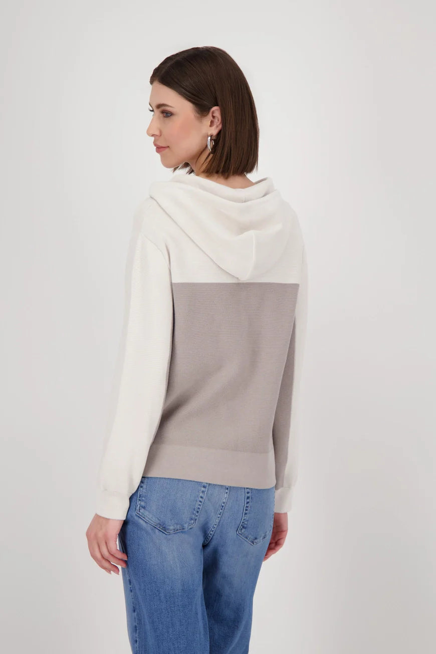 Monari 'Beauty' Knitted Jumper with Hood