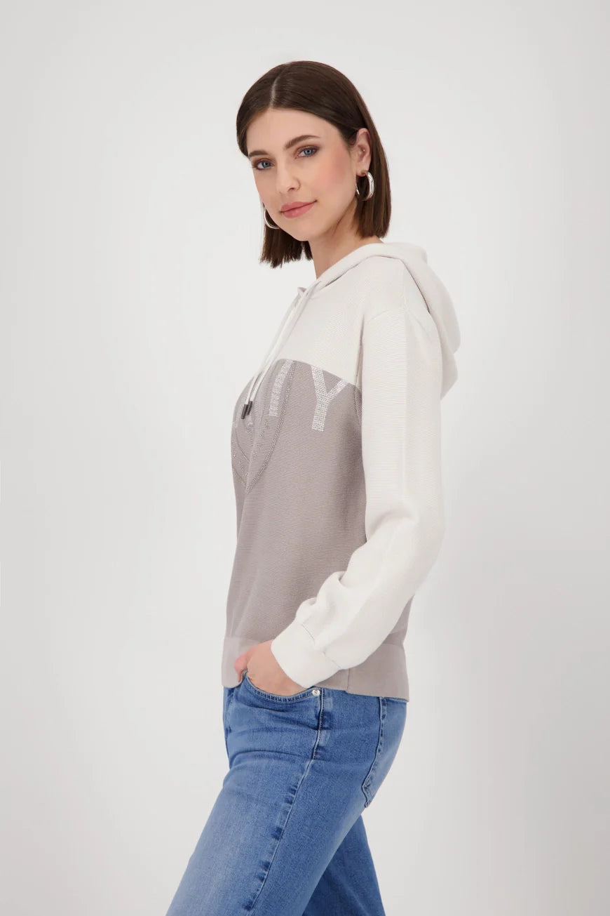 Monari 'Beauty' Knitted Jumper with Hood