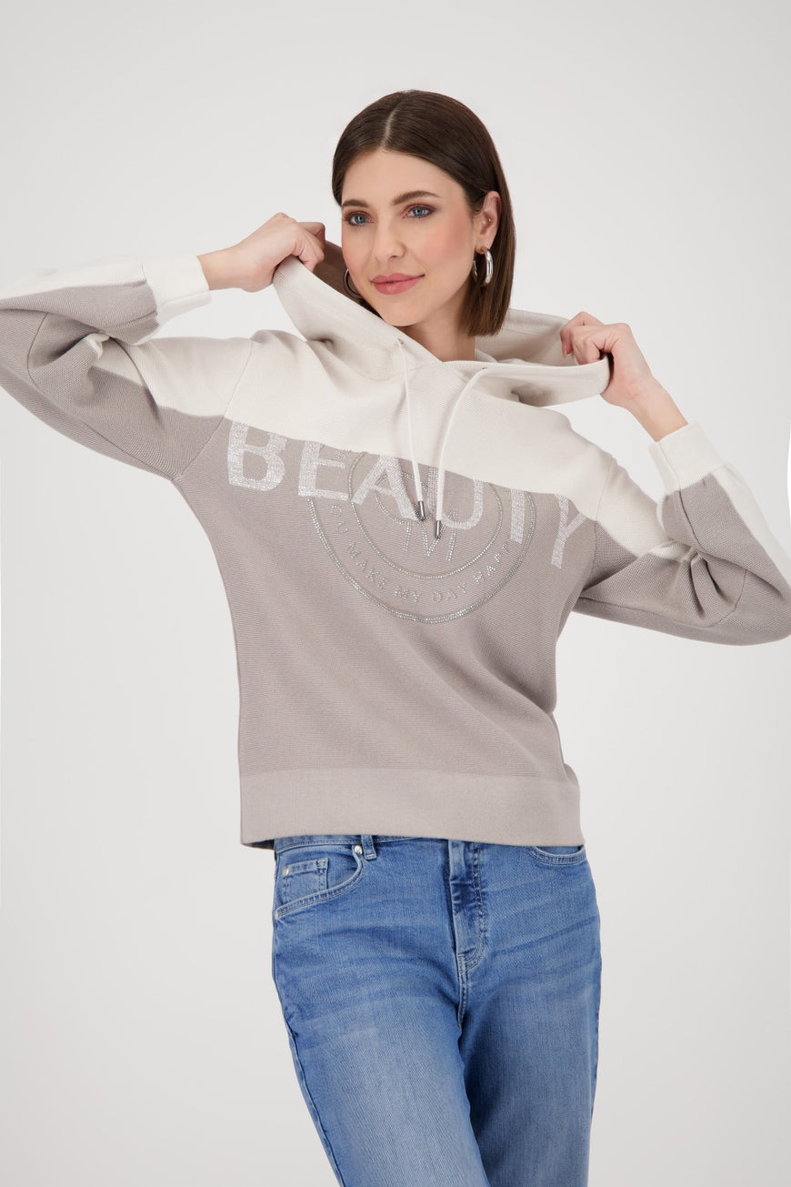 Monari 'Beauty' Knitted Jumper with Hood