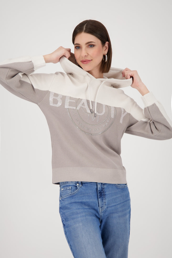 Monari 'Beauty' Knitted Jumper with Hood