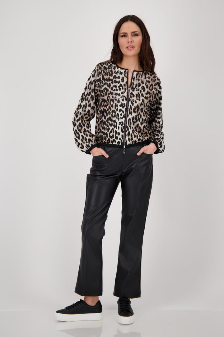 Monari Leopard Print Jacket
