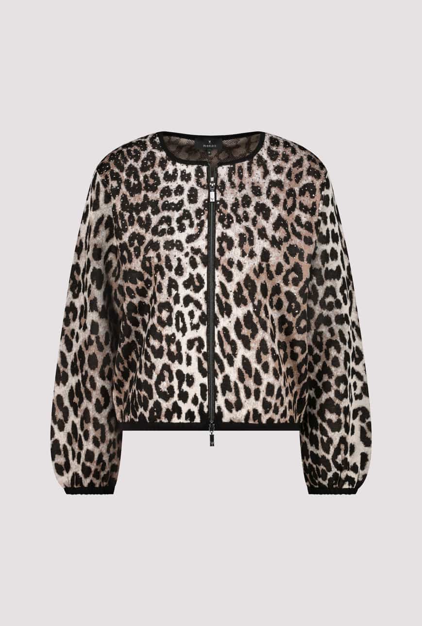 Monari Leopard Print Jacket