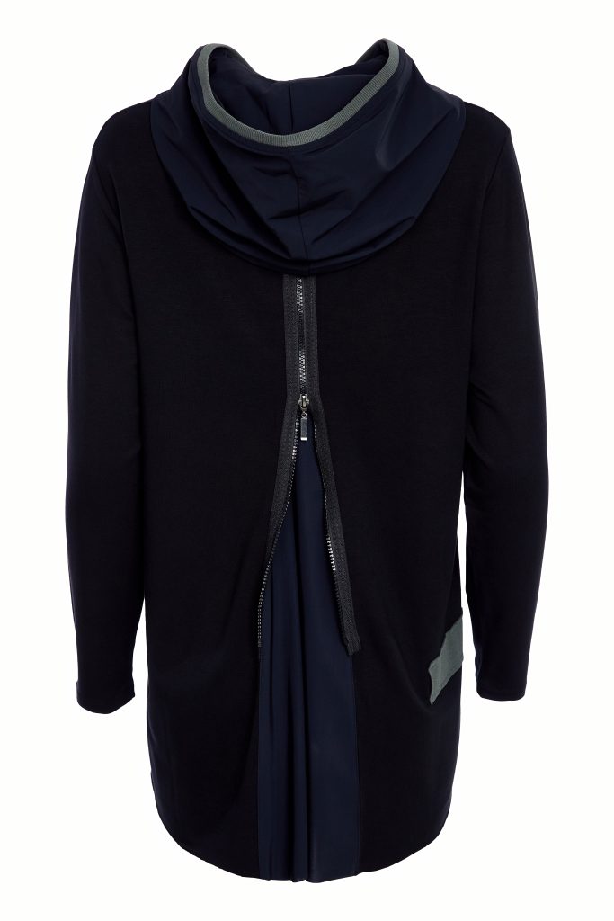 Naya Hooded Top with Contrast Trim
