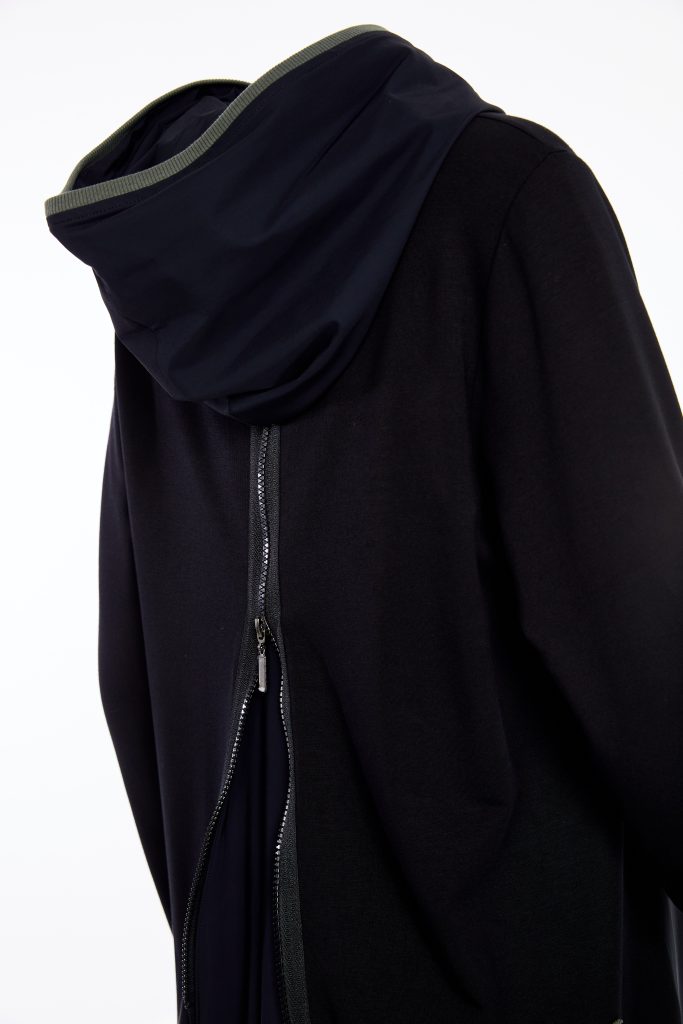 Naya Hooded Top with Contrast Trim