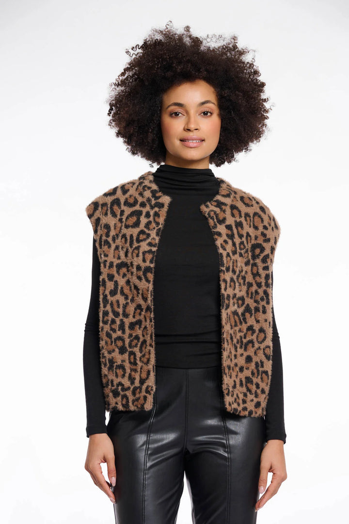 Rino & Pelle Bubbly Boxy Jacket Leopard
