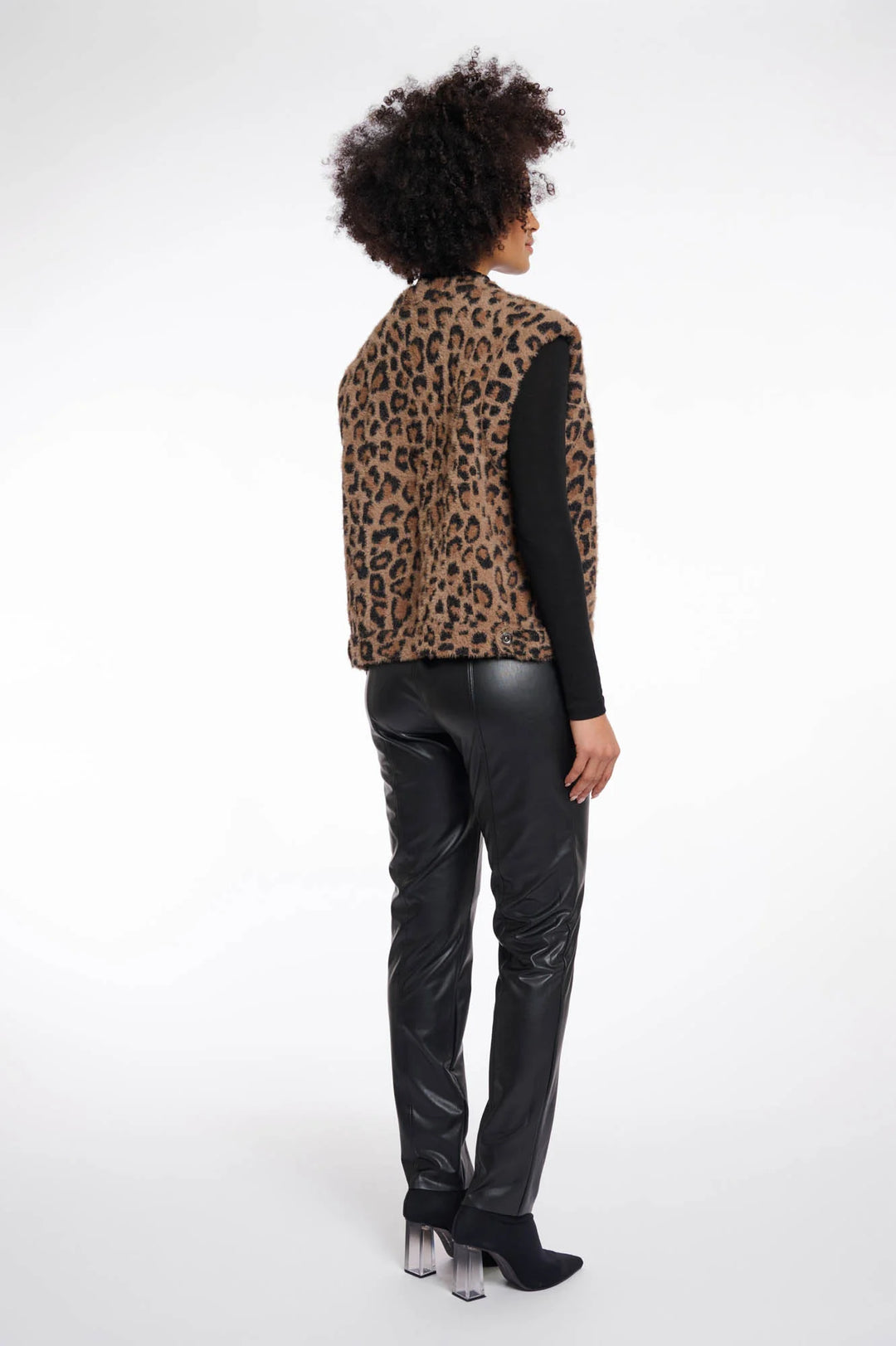 Rino & Pelle Bubbly Boxy Jacket Leopard
