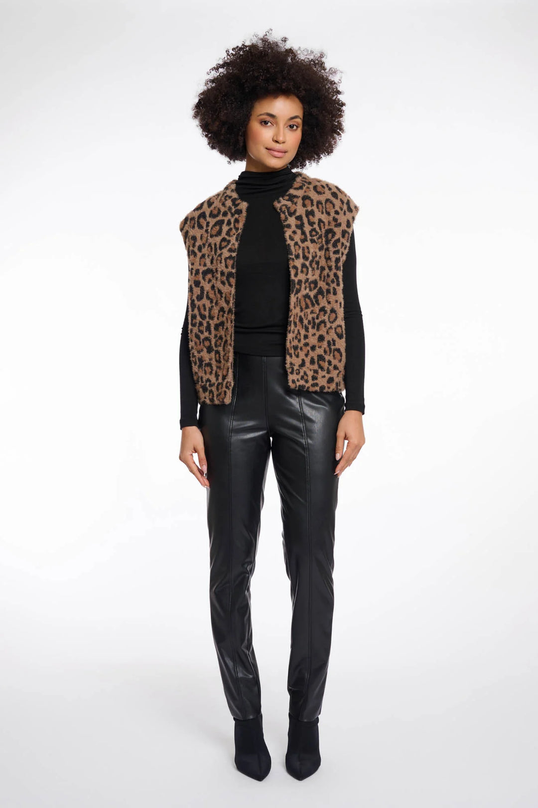 Rino & Pelle Bubbly Boxy Jacket Leopard