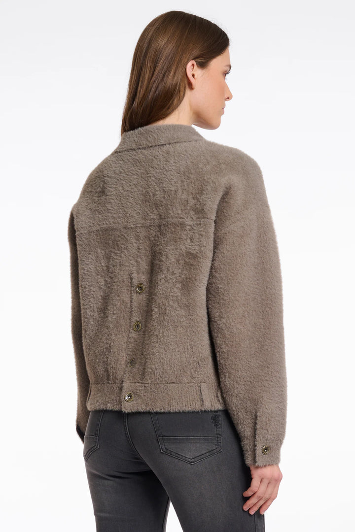 Rino & Pelle Bubbly Boxy Jacket Taupe