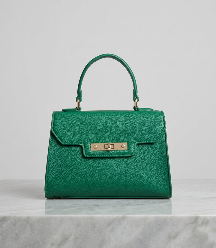 Emerald Green Mini Top-Handle Satchel