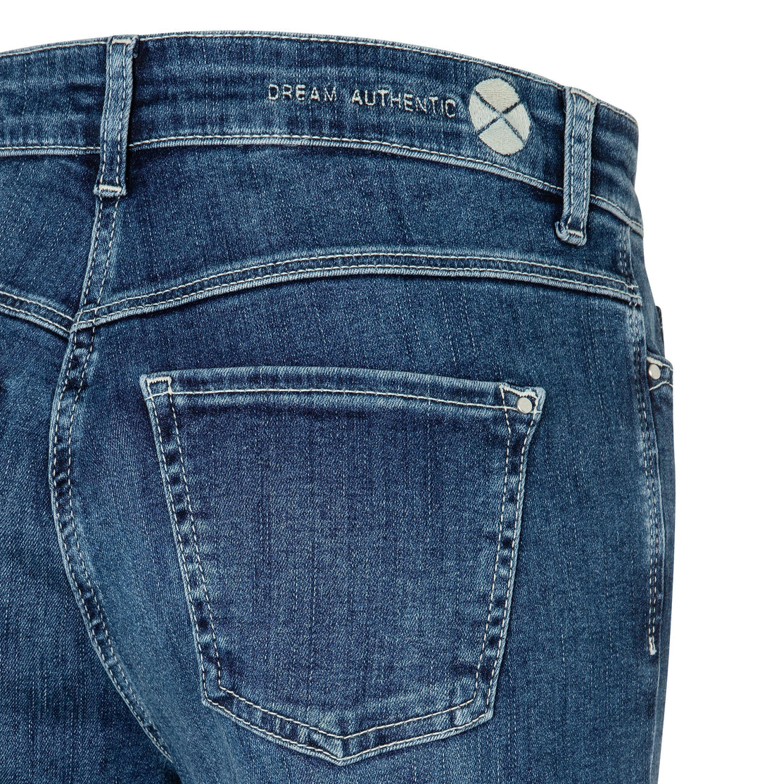 MAC Jeans Culotte Dream Blue Moon Wash Jeans
