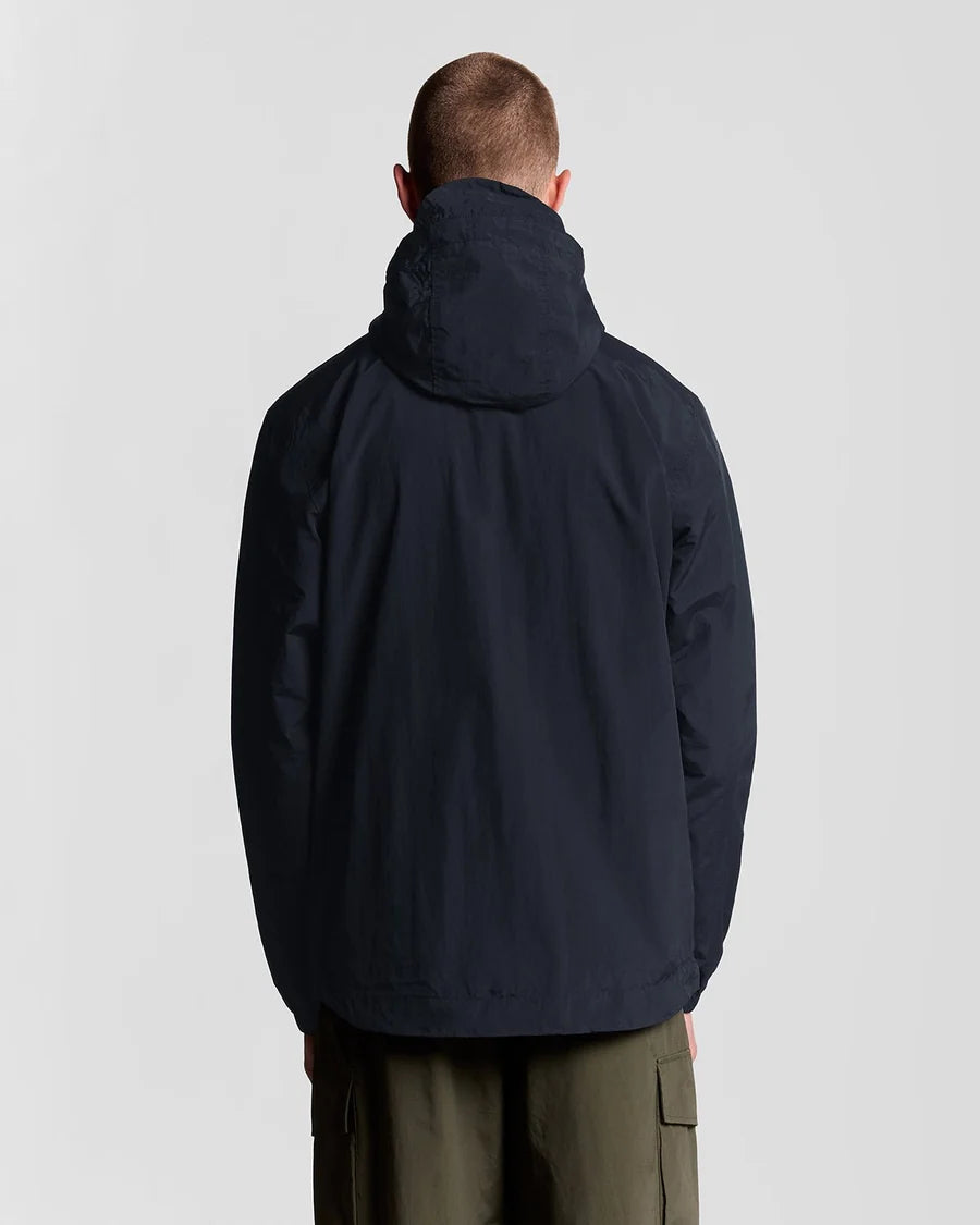 Lyle & Scott Water Resistant Hooded Jacket, Dark Navy