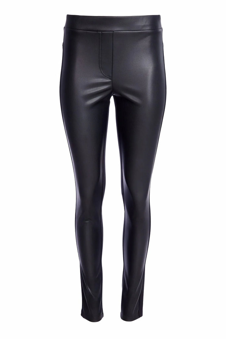 Naya Black Leatherette Leggings